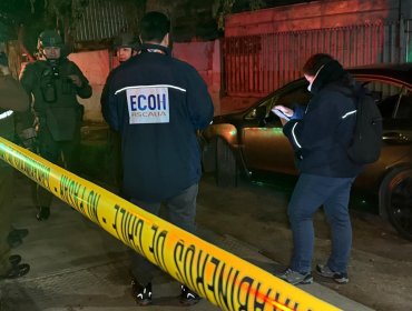 Detienen a adolescentes baleados en auto que estaría ligado a homicidio en Recoleta: uno de 16 está grave y otro de 13 resultó ileso
