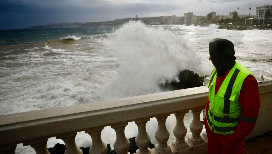 Temporal en Valparaíso: Intensos vientos y lluvias vendrán acompañados de marejadas