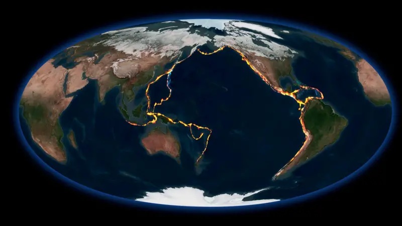 Qué es el Cinturón de Fuego del Pacífico y por qué el 90% de los terremotos del mundo ocurren en esta zona
