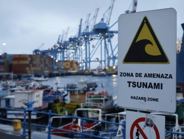 Así comenzaron a sonar las sirenas para evacuar el borde costero de Valparaíso