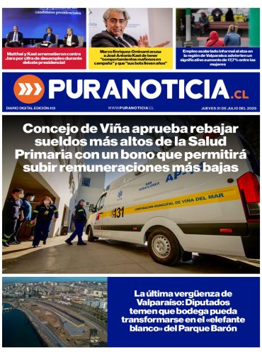 Edición 413 Jueves 31 de Julio del 2025