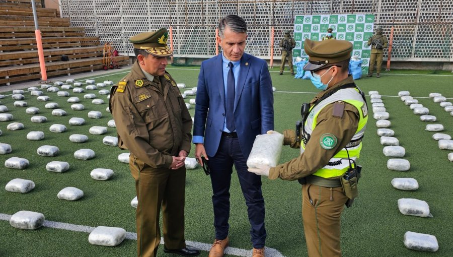 Caen venezolanos con gran cargamento de drogas y cifra de incautaciones se dispara a 18,6 toneladas en la región de Antofagasta