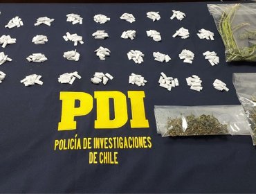 Desarticulan punto de venta de drogas en población Enrique Arenas de Quillota