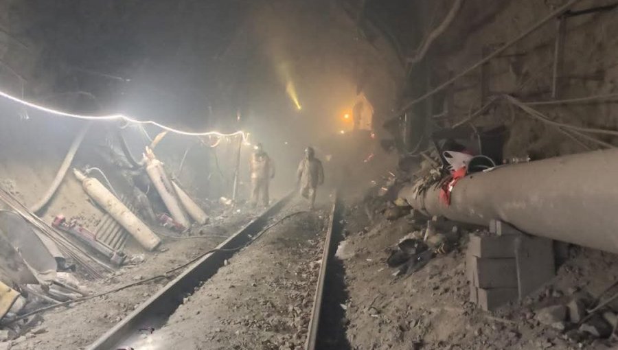 Un trabajador fallece tras derrumbe en faena de la División El Teniente de Codelco luego de sismo de magnitud 4.3