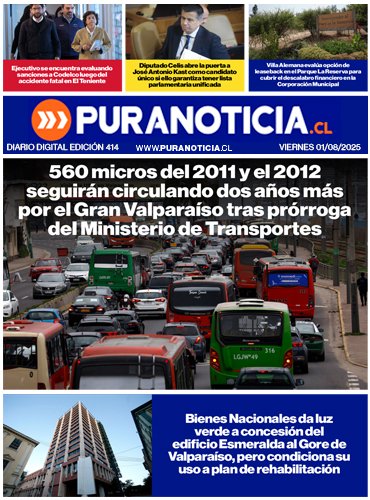 Edición 414 Viernes 1 de Agosto del 2025