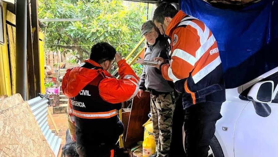 Cerca de 100 casos de diversa consideración han atendido equipos de emergencia de Viña del Mar por sistema frontal