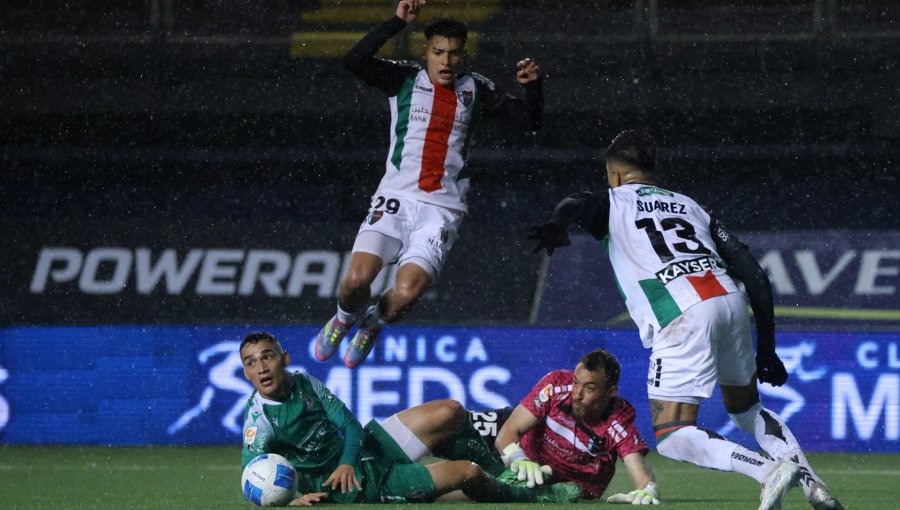 Audax Italiano y Palestino sellaron un empate y siguen en la lucha por el título de la Liga de Primera