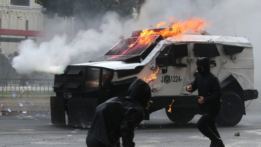 Desórdenes públicos cayeron 45% en los últimos 5 años, según estadísticas de Carabineros