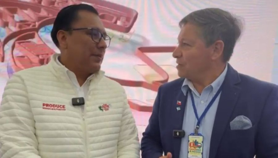 Alcalde de Villa Alemana se reúne con ministro de Producción de Perú para conocer modelo de control del comercio informal