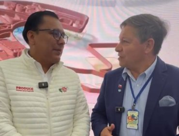 Alcalde de Villa Alemana se reúne con ministro de Producción de Perú para conocer modelo de control del comercio informal