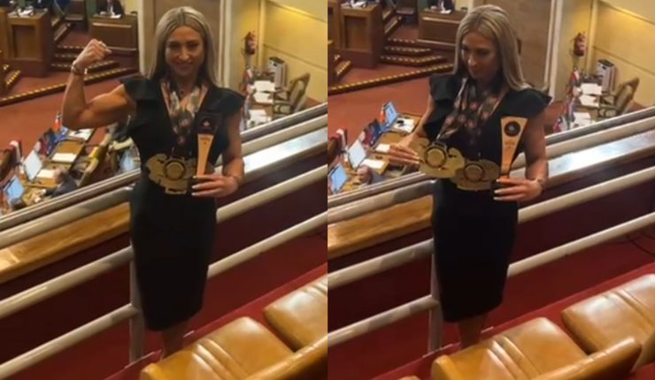 Nicole “Luli” Moreno es reconocida por la Cámara de Diputados por su rol en el fisicoculturismo internacional: "Grande, máquina"
