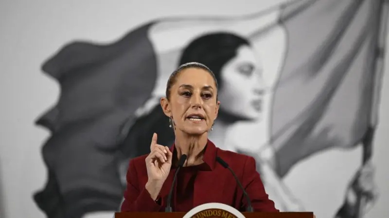Presidenta Sheinbaum niega que EE.UU. vaya a intervenir militarmente en México: "No va a haber invasión"