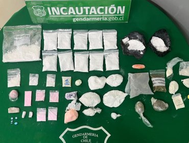 Llegó a visitar a su hermano preso a la cárcel de Quillota, pero terminó detenida por porte de cocaína, marihuana y ketamina