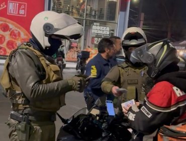 Seis detenidos deja última «Ronda Impacto» de Carabineros en Villa Alemana: se cursaron 22 infracciones de tránsito