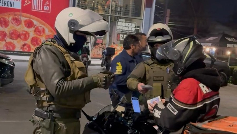 Seis detenidos deja última «Ronda Impacto» de Carabineros en Villa Alemana: se cursaron 22 infracciones de tránsito