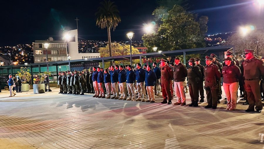 Con 203 detenidos culminó la primera Ronda Masiva de Carabineros y PDI en la región de Valparaíso