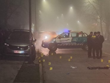 A balazos detective PDI frustra portonazo en Peñalolén: Hirió a un delincuente