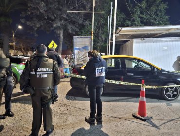 Adolescente fue asesinado a balazos tras subirse a un taxi en Melipilla: conductor también recibió un disparo y está grave
