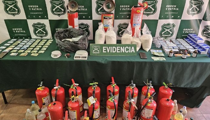 Prisión preventiva para tres personas en el marco de investigación que permitió incautar más de 20 kilos de ketamina en Arica