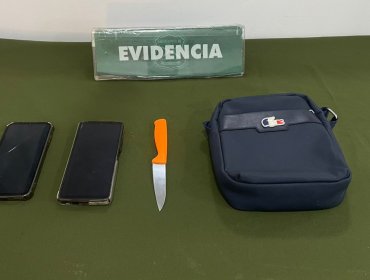 Tres menores de edad fueron detenidos luego de robar un auto e intentar atropellar a un carabinero en el plan de Valparaíso