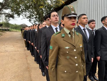 31 postulantes de la Oficina de Viña del Mar ingresaron a la Escuela de Formación de Carabineros