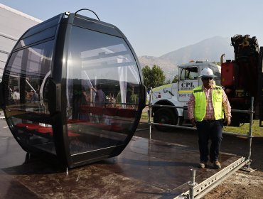Ministerio de Obras Públicas informó avance del 40% en trabajos por el Teleférico Bicentenario