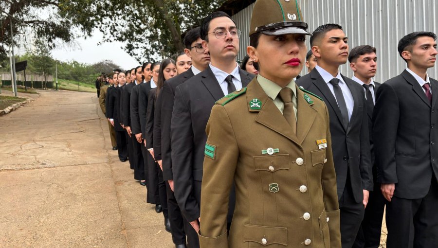 31 postulantes de la Oficina de Viña del Mar ingresaron a la Escuela de Formación de Carabineros