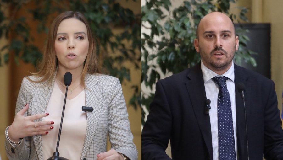 Camila Flores y Andrés Longton serán la dupla de Renovación Nacional para competir por el Senado en la región de Valparaíso