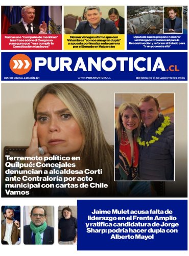 Edición 422 Miércoles 13 de Agosto del 2025