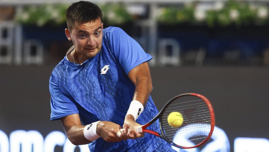 Tomás Barrios arrasó con su rival y se instaló en cuartos de final del Challenger de Barranquilla