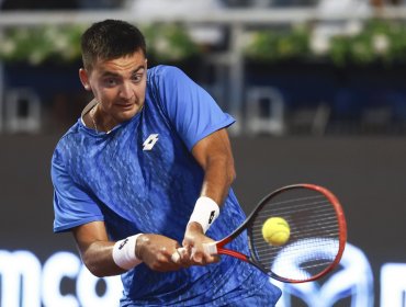 Tomás Barrios arrasó con su rival y se instaló en cuartos de final del Challenger de Barranquilla