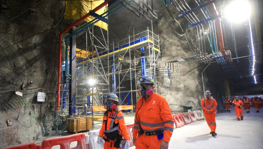 Nuevo incidente en la División El Teniente de Codelco: Trabajador resulta con lesiones tras caer a un molino en mantención