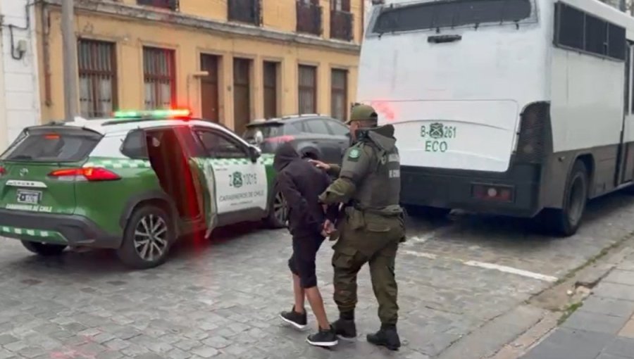Detienen a cuatro presuntos integrantes de «La Jauría»: estarían implicados en robos cometidos en Valparaíso y Viña del Mar