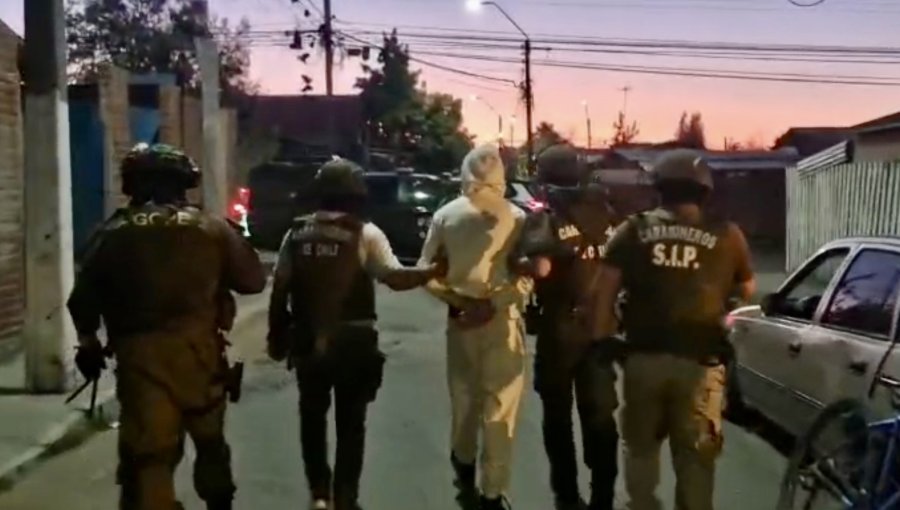 Cae peligrosa banda dedicada al tráfico de drogas y otros delitos violentos en Limache