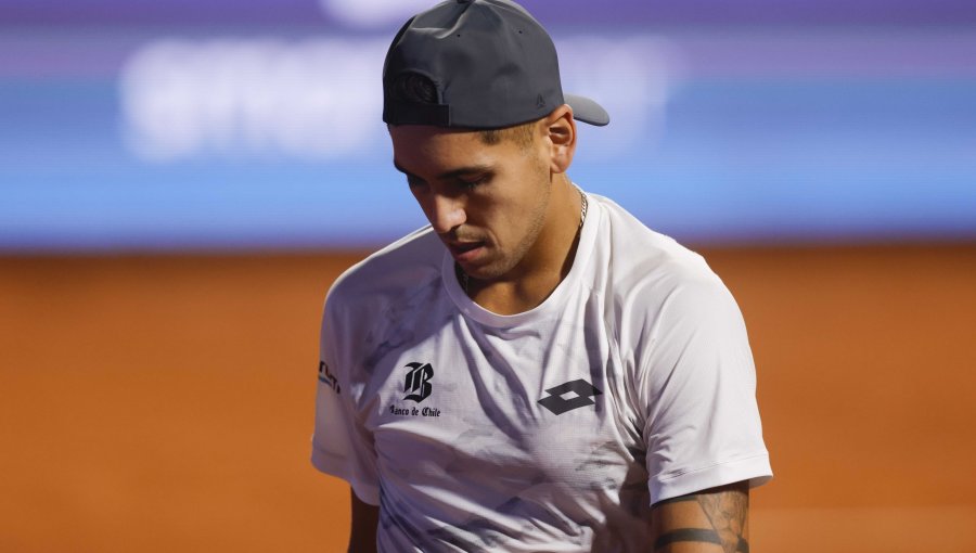 Un errático Alejandro Tabilo quedó eliminado en octavos de final del Challenger de Cancún