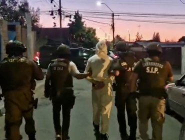 Cae peligrosa banda dedicada al tráfico de drogas y otros delitos violentos en Limache