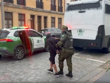 Detienen a cuatro presuntos integrantes de «La Jauría»: estarían implicados en robos cometidos en Valparaíso y Viña del Mar