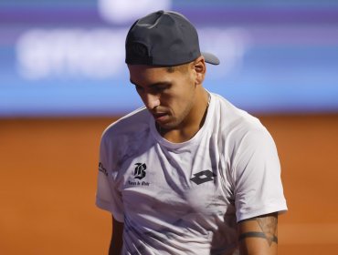 Un errático Alejandro Tabilo quedó eliminado en octavos de final del Challenger de Cancún