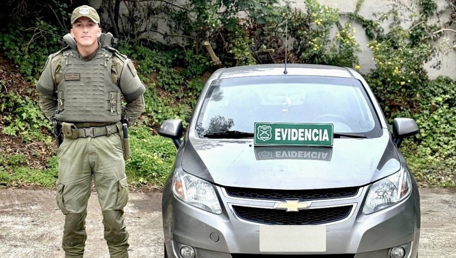 Tres delincuentes fueron detenidos cuando intentaban abrir un automóvil en Reñaca
