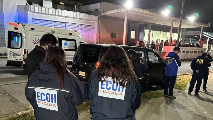 En riesgo vital quedó sujeto que fue atacado a balazos en La Pintana: sobrino menor de edad resultó ileso, pero en shock