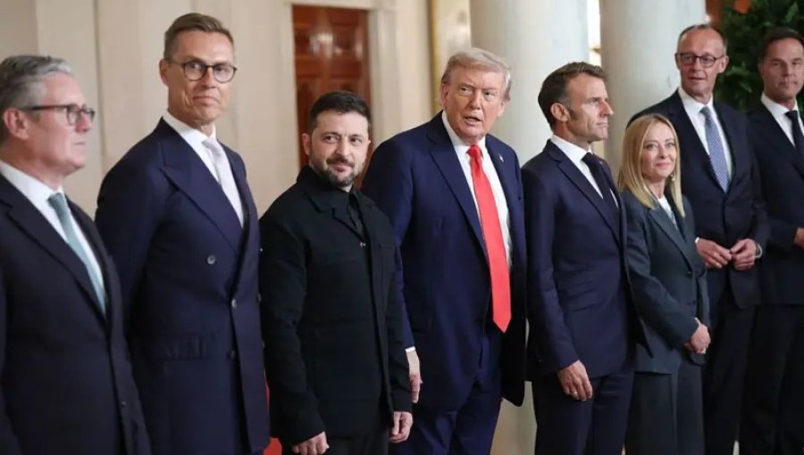 Trump, Zelensky y líderes europeos hablan sobre garantías de seguridad para Ucrania durante reunión multilateral