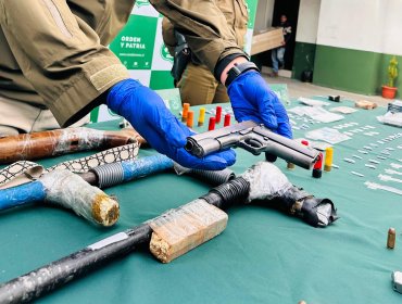 Desarticulan peligrosa banda criminal que operaba en multicancha de Rodelillo: 10 detenidos dejó el operativo en Valparaíso
