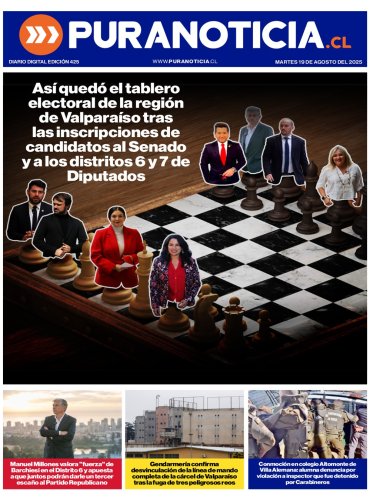 Edición 425 Martes 19 de Agosto del 2025