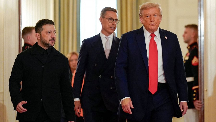 Volodimir Zelenski destacó encuentro "constructivo" con Donald Trump en la Casa Blanca