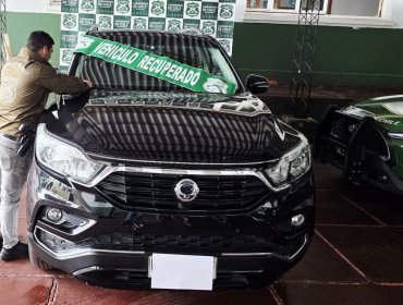 Detienen a hombre que pretendía comprar un vehículo con un vale vista falso en Los Andes