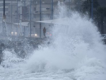Anuncian evento de marejadas anormales en la región de Valparaíso para el fin de semana