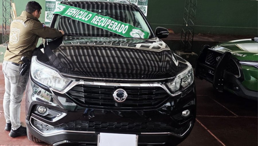 Detienen a hombre que pretendía comprar un vehículo con un vale vista falso en Los Andes