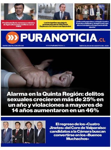 Edición 426 Miércoles 20 de Agosto del 2025