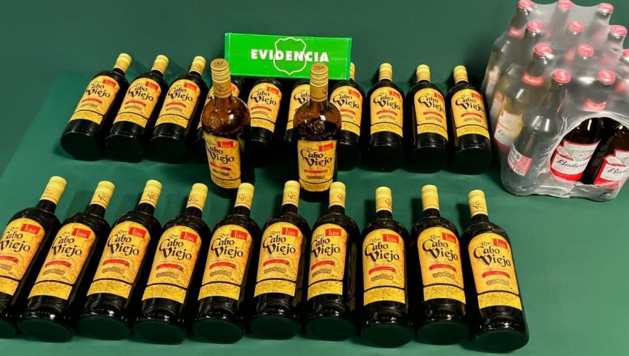 Fiscalización a local de juegos en Villa Alemana culmina con un detenido y decomiso de alcohol