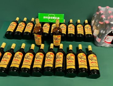 Fiscalización a local de juegos en Villa Alemana culmina con un detenido y decomiso de alcohol